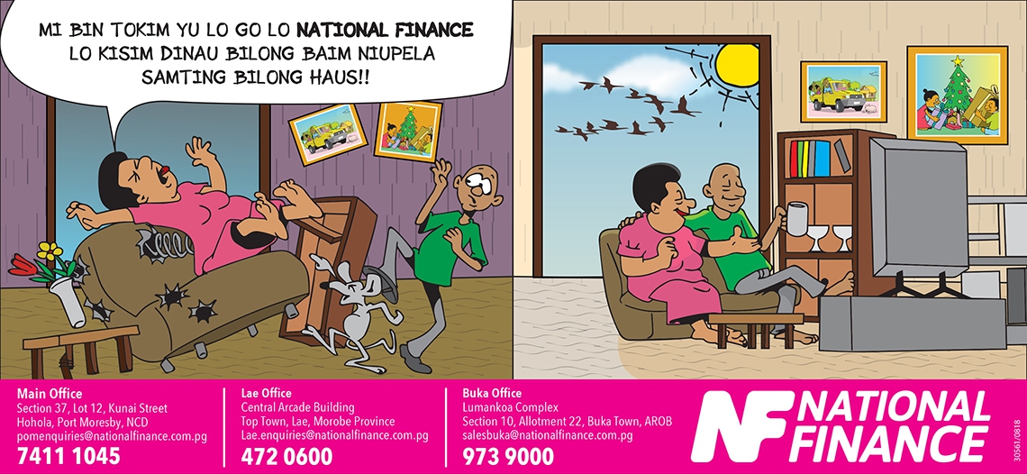 National Finance Limited Personal Loans Papua New Guinea