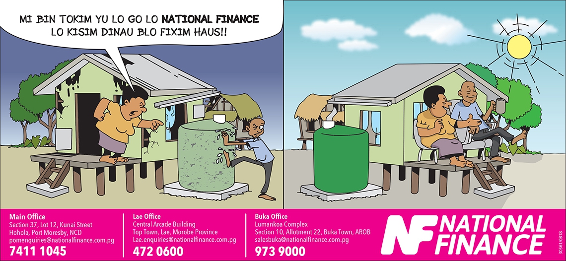 National Finance Limited Personal Loans Papua New Guinea